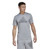 Adidas Badge Of Sport Primeblue Tee (M) (Grey)