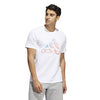 Adidas Americana Graphic Tee (M) (White)