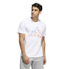 Adidas Americana Graphic Tee (M) (White)