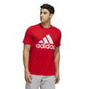 Adidas Americana Graphic Tee (M) (Red)