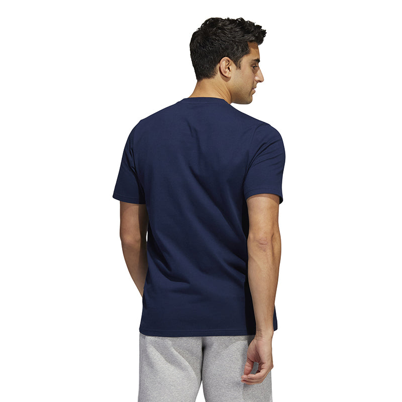 Adidas Americana Graphic Tee (M) (Navy)