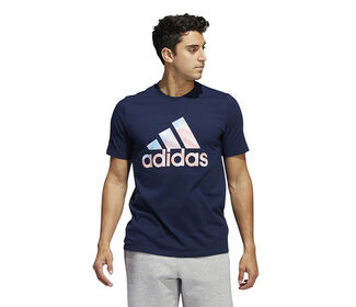 Adidas Americana Graphic Tee (M) (Navy)