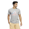 Adidas Americana Graphic Tee (M) (Grey)