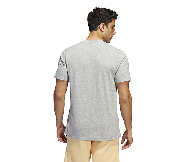 Adidas Americana Graphic Tee (M) (Grey)