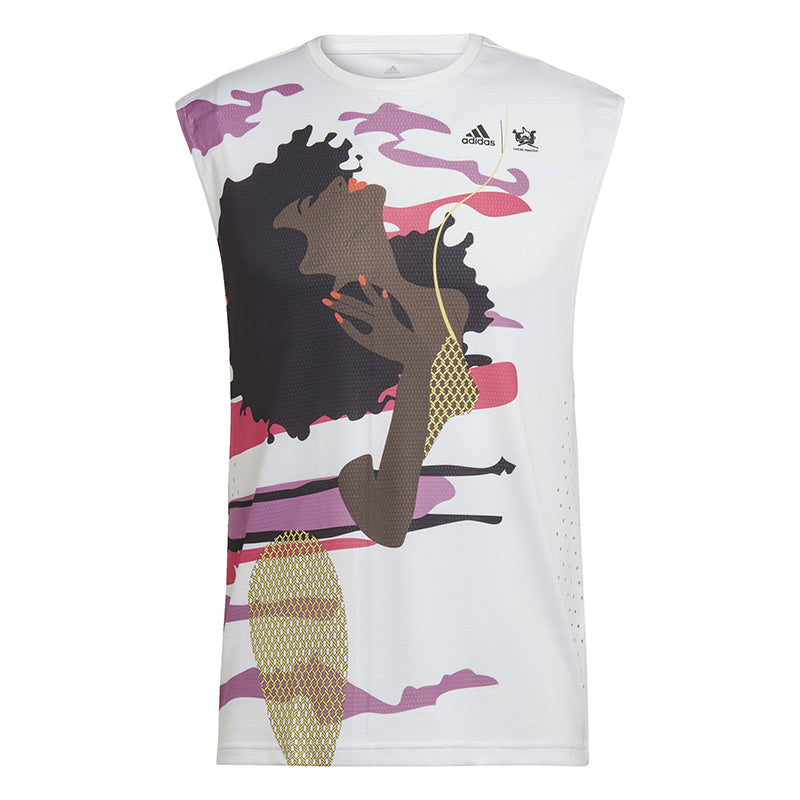 Adidas New York Unitefit Sleeveless Tee (U) (White)