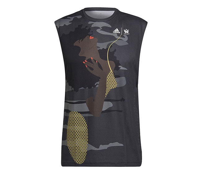 Adidas New York Unitefit Sleeveless Tee (U) (Carbon)