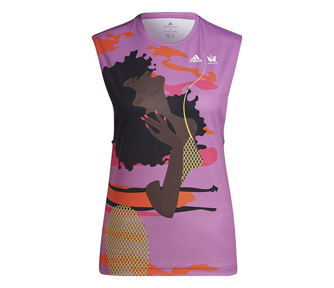 Adidas New York Unitefit Sleeveless Tee (U) (Purple)