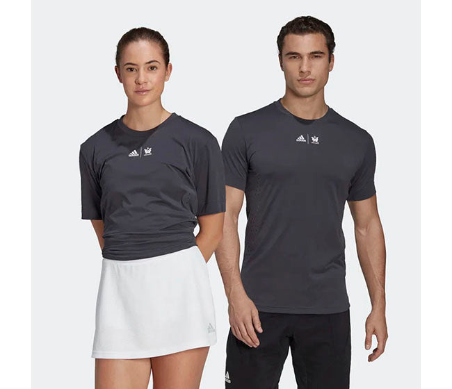 Adidas New York Printed Tee (U) (Dark Grey)
