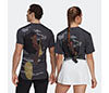 Adidas New York Printed Tee (U) (Dark Grey)