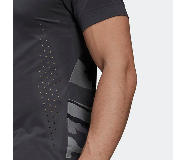 Adidas New York Printed Tee (U) (Dark Grey)