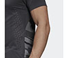 Adidas New York Printed Tee (U) (Dark Grey)