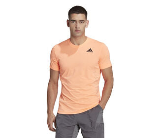Adidas New York Freelift Tee (M) (Orange)
