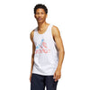 Adidas Americana Graphic Tank (M) (White)