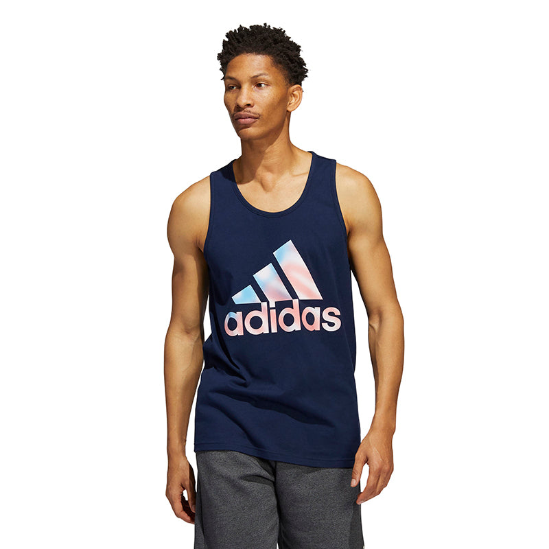 Adidas Americana Graphic Tank (M) (Navy)