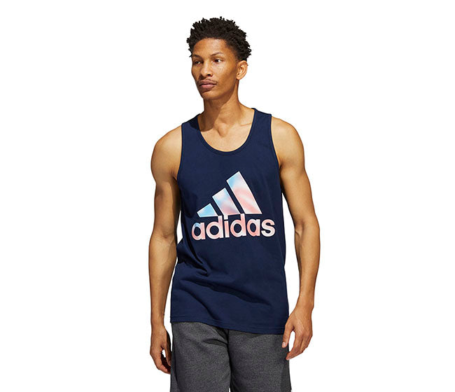 Adidas Americana Graphic Tank (M) (Navy)
