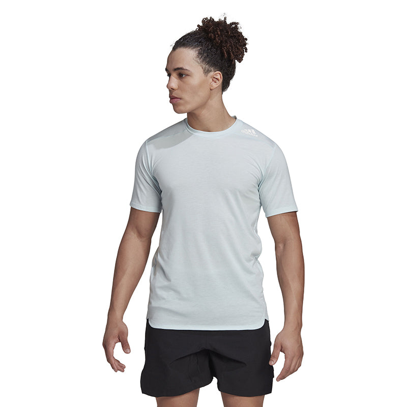Adidas Designed 4 Sport Tee (M) (Light Blue)