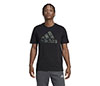 Adidas Essentials Camo Tee (M) (Black)
