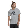 Adidas Essentials Camo Tee (M) (Grey)