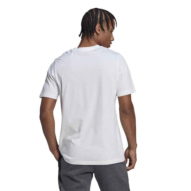 Adidas Essentials Camo Tee (M) (White)