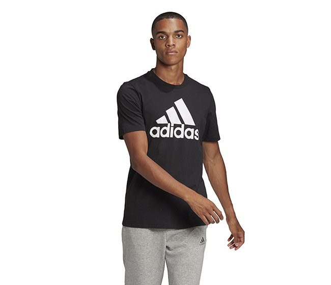 Adidas Badge Of Sport Essentials Tee (M) (Black)