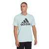 Adidas Badge Of Sport Essentials Tee (M) (Almost Blue)