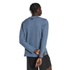 Adidas Train Icons 3 Bar Long Sleeve Crew (M) (Wonder Steel)
