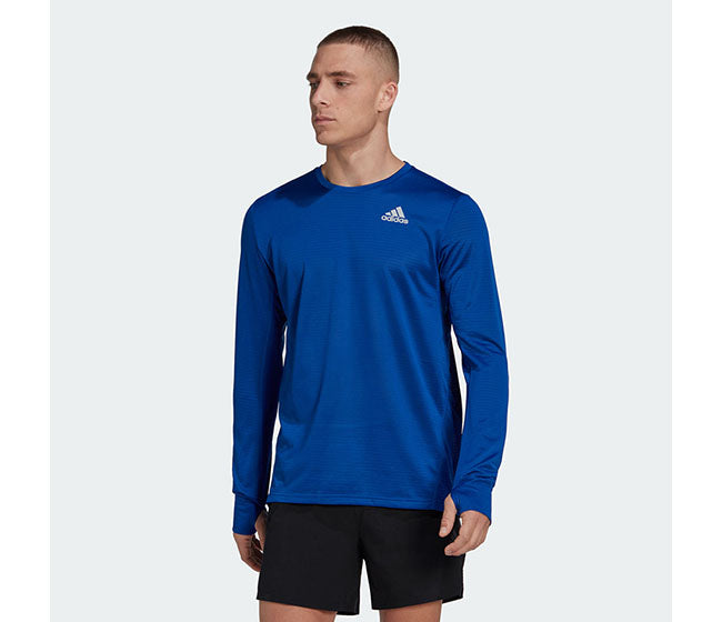 Adidas Own The Run Long Sleeve (M) (Royal)