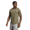 Adidas Designed-4-Movement Tee (M) (Olive Strata)