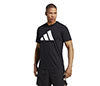 Adidas Train Essentials Feel Ready Logo Tee (M) (Black)