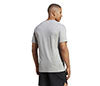 Adidas Train Essentials Feel Ready Logo Tee (M) (Grey)