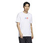 Adidas Americana Bos Graphic Tee (M) (White)