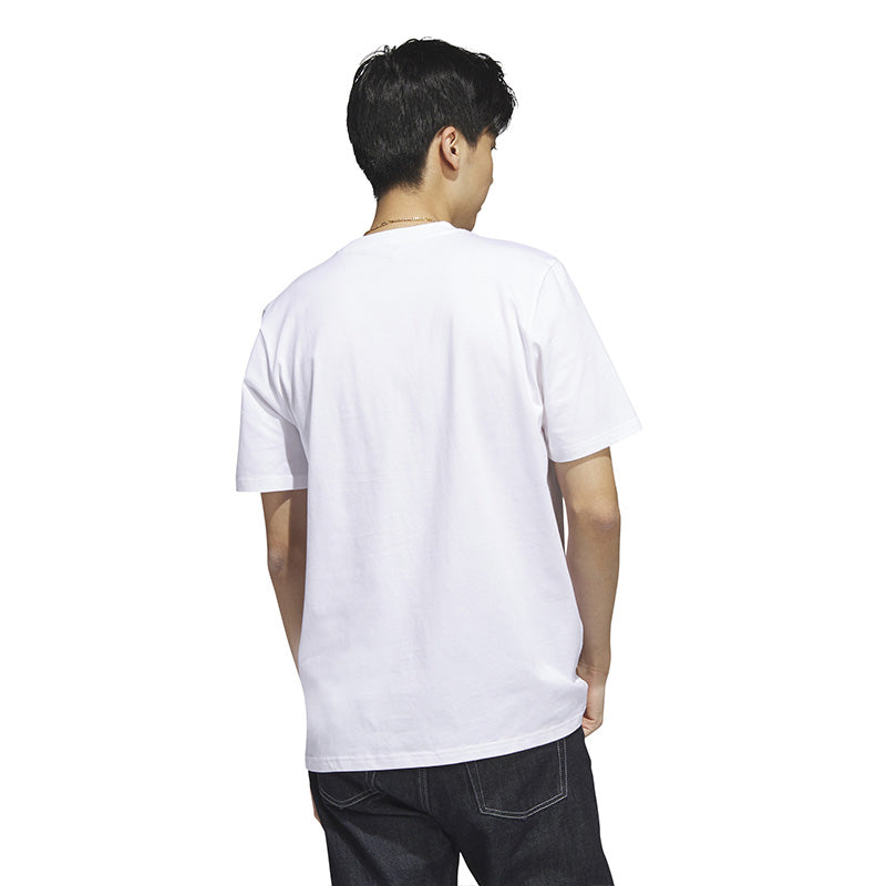 Adidas Americana Bos Graphic Tee (M) (White)