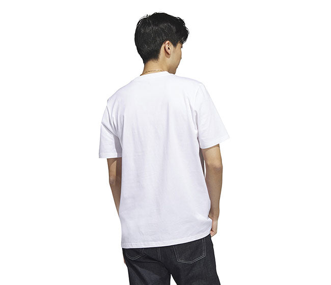 Adidas Americana Bos Graphic Tee (M) (White)