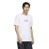 Adidas Americana Bos Graphic Tee (M) (White)