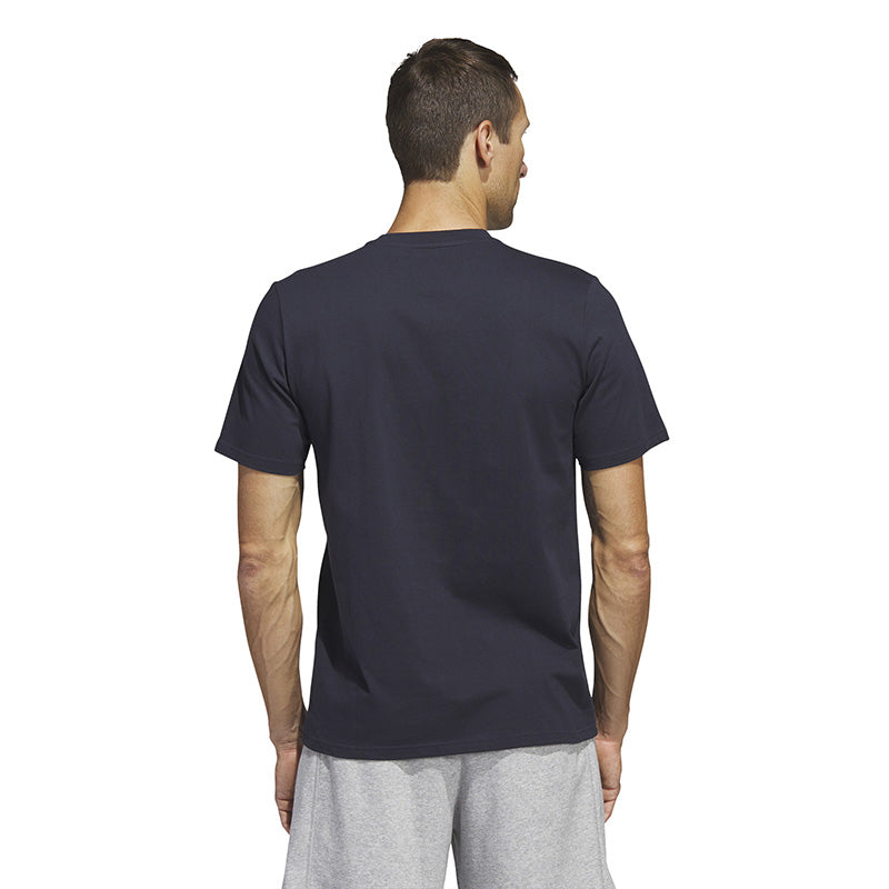 Adidas Americana Bos Graphic Tee (M) (Legend Ink)