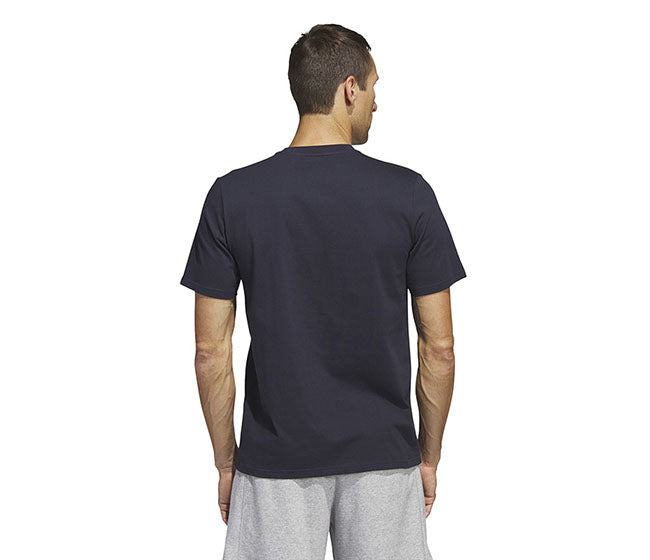 Adidas Americana Bos Graphic Tee (M) (Legend Ink)