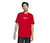 Adidas Americana Bos Graphic Tee (M) (Scarlet)