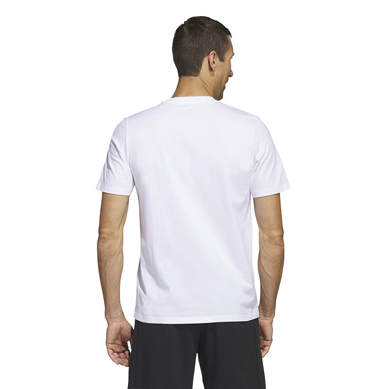 Adidas Americana Graphic Tee (M) (White)