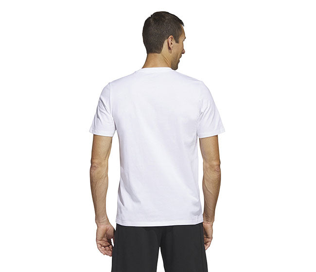 Adidas Americana Graphic Tee (M) (White)