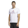Adidas Americana Graphic Tee (M) (White)