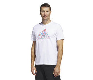 Adidas Americana Graphic Tee (M) (White)