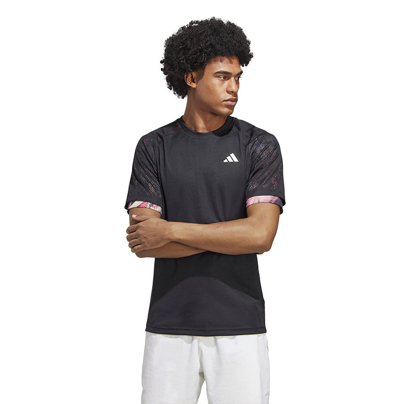 Adidas Melbourne Raglan Tee (M) (Black)