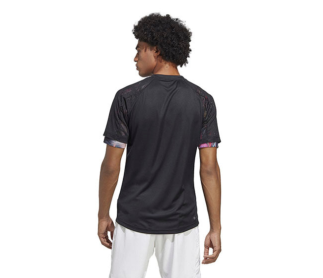 Adidas Melbourne Raglan Tee (M) (Black)