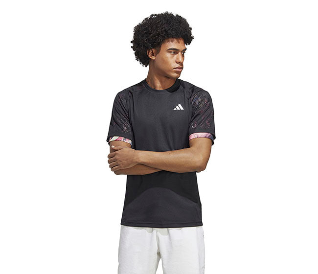 Adidas Melbourne Raglan Tee (M) (Black)