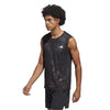 Adidas Melbourne Sleeveless Tee (M) (Black)