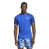Adidas Melbourne Raglan Tee (M) (Lucid Blue)