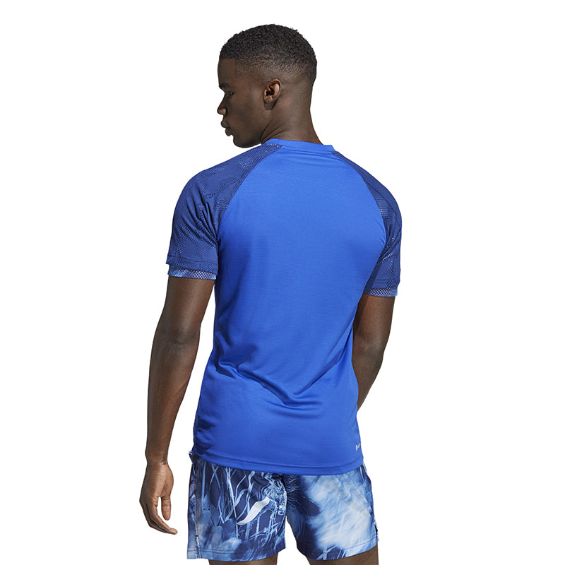 Adidas Melbourne Raglan Tee (M) (Lucid Blue)