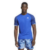 Adidas Melbourne Raglan Tee (M) (Lucid Blue)