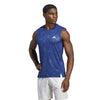 Adidas Melbourne Sleeveless Tee (M) (Victory Blue)