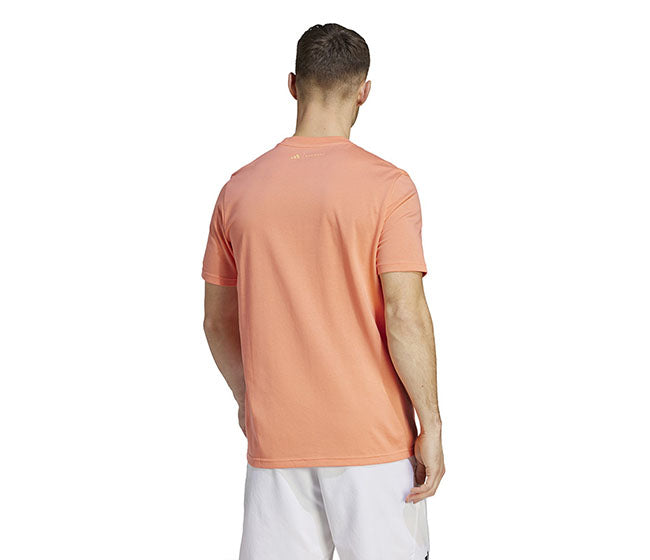 Adidas Mia.Pulco Sun Graphic Tee (M) (Coral Fusion)